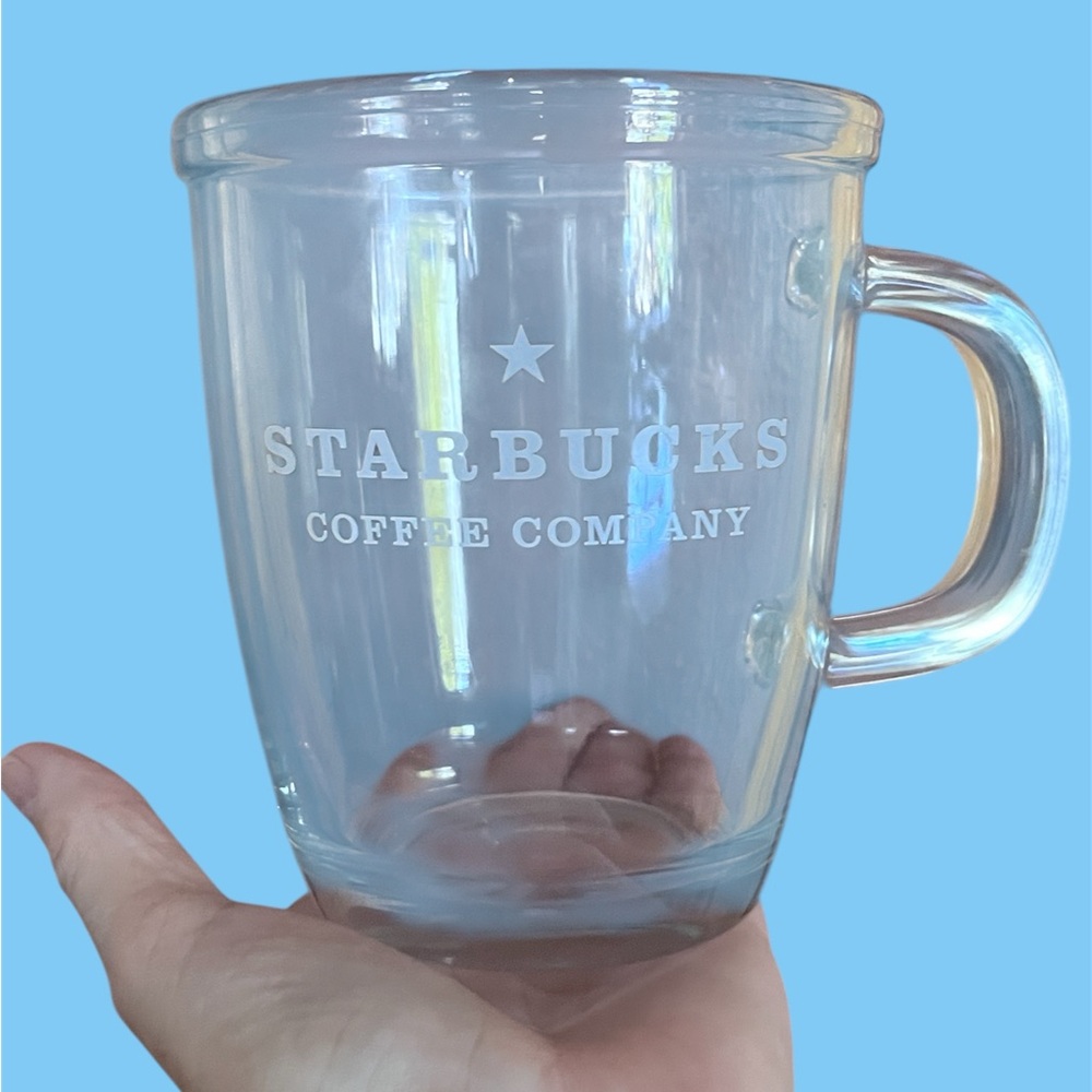 Crystal Clear Starbucks Retro 18oz Mug